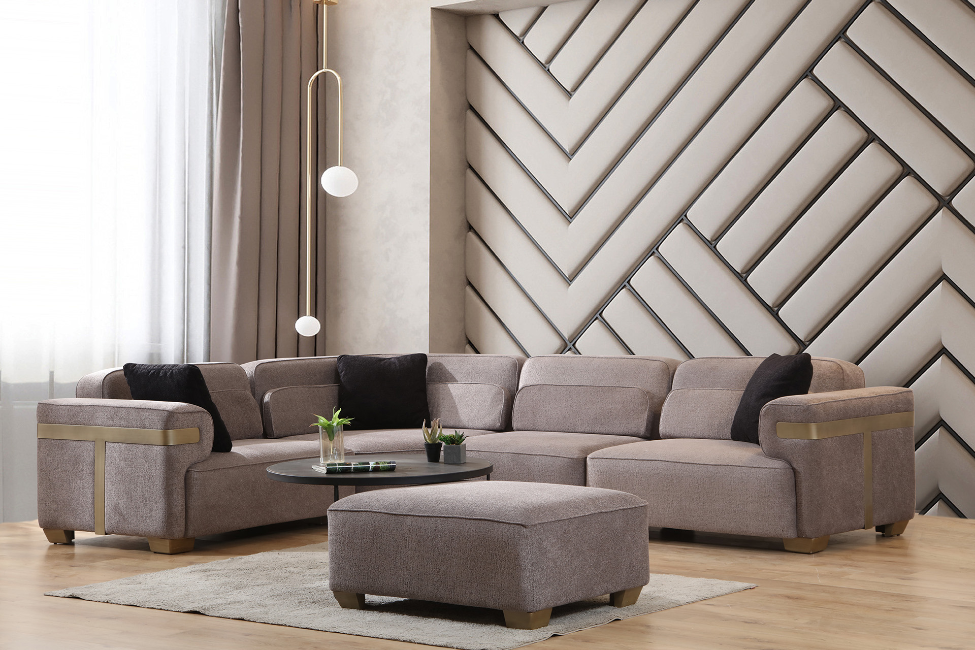 Loft-Ecksofa-Set