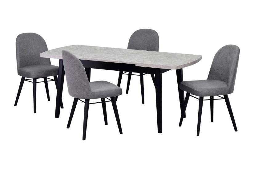 Mara Sandalye Aras Mutfak Masası Takımı